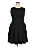 Mossimo Solid Black Cocktail Dress Size 18 - photo 1