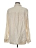 H&M Ivory Long Sleeve Button-Down Shirt Size M - photo 2