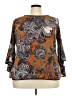 MSK Brown 3/4 Sleeve Blouse Size 3X - photo 1