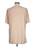 Unbranded Solid Tan Short Sleeve T-Shirt Size L - photo 2