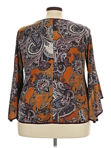 MSK 3/4 Sleeve Blouse (view 2)