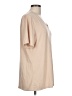 Unbranded Solid Tan Short Sleeve T-Shirt Size L - photo 4