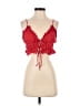 RUMORED 100% Cotton Red Sleeveless Top Size XS - photo 1