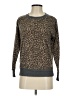 Splendid Animal Print Brown Pullover Sweater Size XS - photo 1