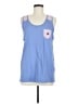 Southern Marsh 100% Cotton Blue Sleeveless Top Size M - photo 1