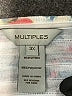MULTIPLES 100% Polyester Ivory 3/4 Sleeve Blouse Size 3X - photo 7