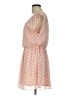 Iz Byer 100% Polyester Polka Dots Pink Casual Dress Size L - photo 5