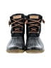 Sperry Top Sider Black Rain Boots Size 8 - photo 2