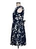Closet Floral Blue Cocktail Dress Size 10 - photo 5