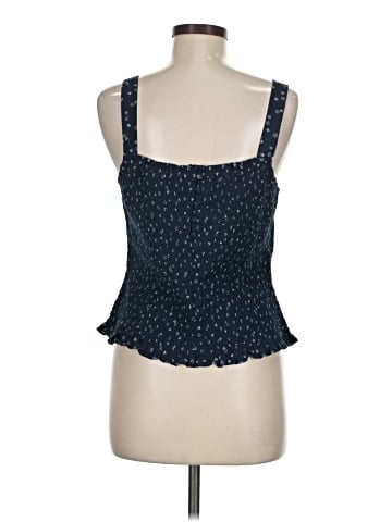 Madewell Lucie Smocked Tank Top in Bandana Flower (view 2)