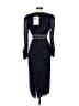 Mac Duggal 100% Polyester Blue Cocktail Dress Size 4 - photo 2