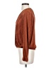 Unbranded Brown Long Sleeve Blouse Size S - photo 5