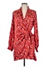 Lost + Wander 100% Polyester Red Casual Dress Size M - photo 1