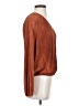 Unbranded Brown Long Sleeve Blouse Size S - photo 4