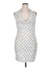 Akira Silver Cocktail Dress Size XL - photo 1