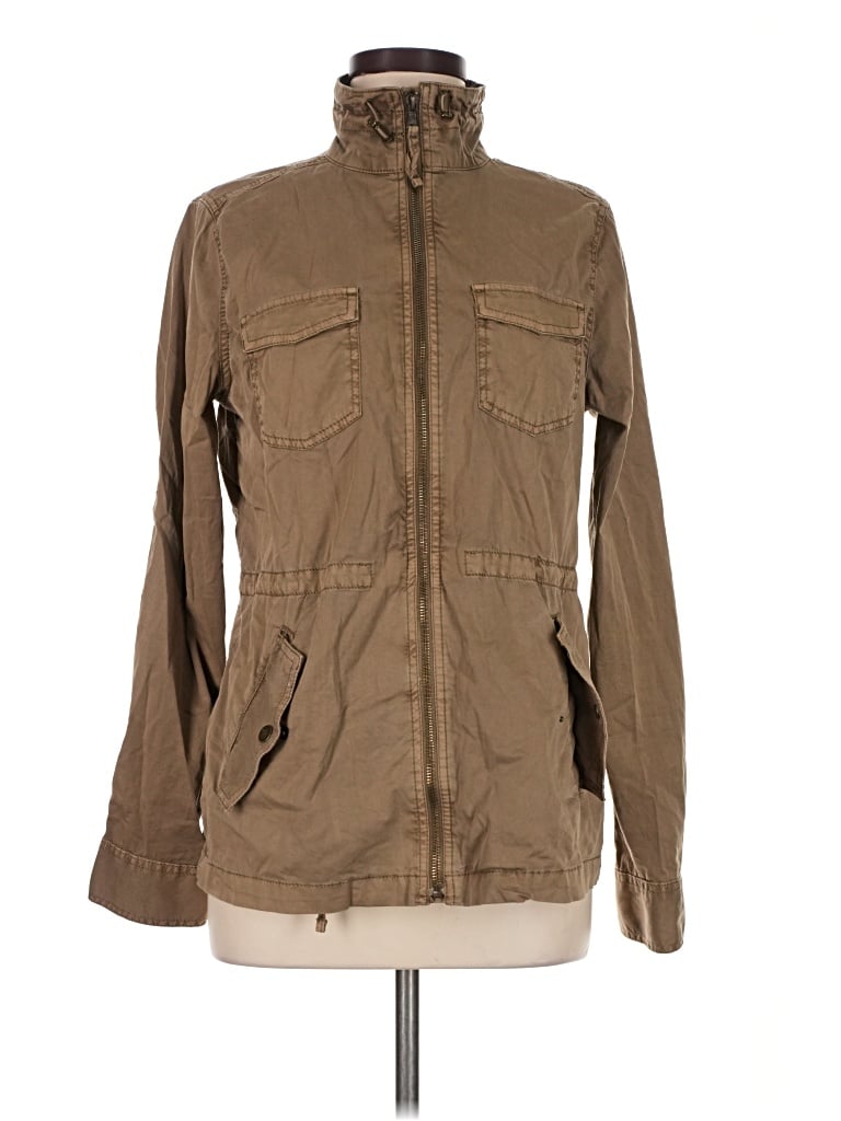 Pre-owned Sonoma Goods For Life Jacket In Tan