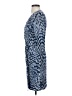 Laundry by Design Print Blue Cocktail Dress Size 2 - photo 5