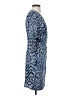 Laundry by Design Print Blue Cocktail Dress Size 2 - photo 4