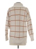 Madewell Plaid Tan Turtleneck Sweater Size XS - photo 2