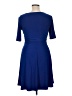 Chaps Blue Cocktail Dress Size XL (petite) - photo 2
