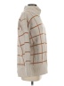 Madewell Plaid Tan Turtleneck Sweater Size XS - photo 4