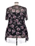 Lane Bryant Black Short Sleeve Top Size 22/24 - photo 2