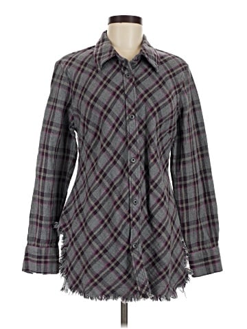 CAbi Long Sleeve Button-Down Shirt (view 1)