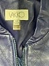 Vakko 100% Leather Blue Leather Jacket Size XS - photo 6