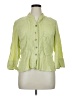 Requirements Green 3/4 Sleeve Button-Down Shirt Size XL - photo 1