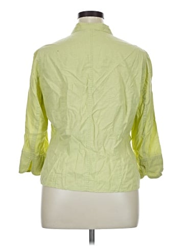Requirements 3/4 Sleeve Button-Down Shirt (view 2)