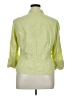 Requirements Green 3/4 Sleeve Button-Down Shirt Size XL - photo 2