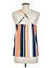 Shein 100% Polyester Orange Sleeveless Blouse Size M - photo 2