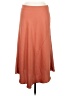 A New Day 100% Polyester Solid Orange Casual Skirt Size M - photo 1