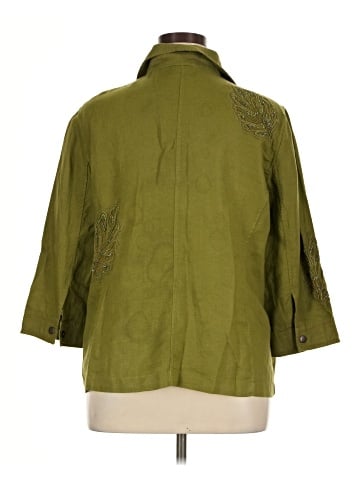 Chico's 3/4 Sleeve Button-Down Shirt (view 2)