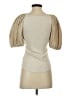 Ulla Johnson Tan Short Sleeve Top Size S - photo 2