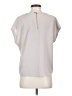 Express 100% Polyester Silver Short Sleeve Blouse Size S (petite) - photo 2