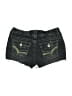 Mudd Black Denim Shorts Size 3 - photo 2
