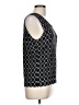 Charter Club Black Sleeveless Top Size L - photo 4