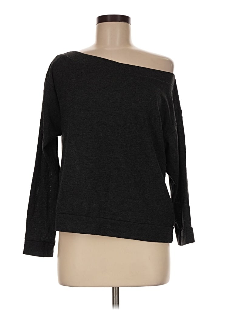 Pre-owned Lulus Pullover Sweater In Black
