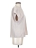 Express 100% Polyester Silver Short Sleeve Blouse Size S (petite) - photo 4