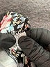Unbranded 100% Polyester Floral Black Shorts Size 5X - photo 3