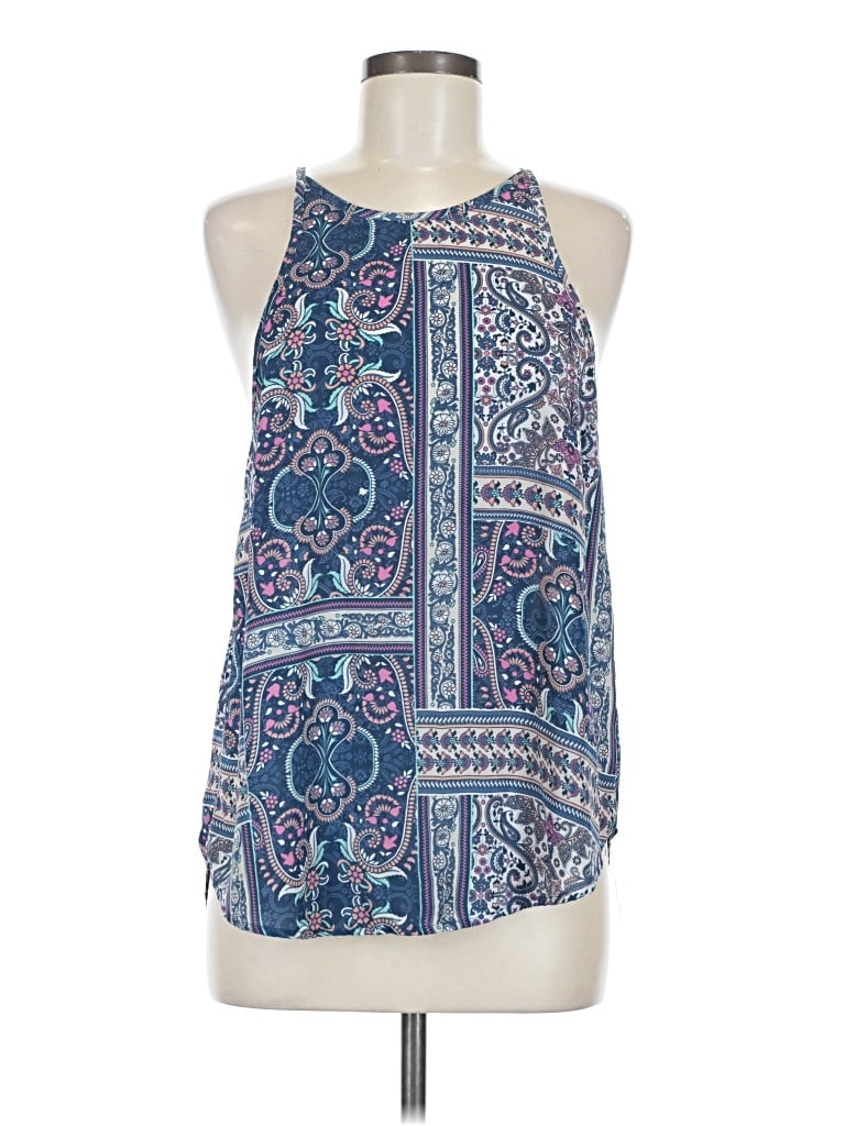 Pre-owned Cotton On Sleeveless Blouse In Blue