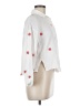Charlior Stars White Long Sleeve Blouse Size Med - Lg - photo 4