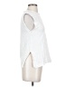 Jigsaw 100% Linen White Sleeveless Blouse Size S - photo 4
