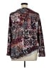 Ruby Rd. 100% Polyester Print Burgundy Pullover Sweater Size XL - photo 2