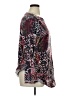 Ruby Rd. 100% Polyester Print Burgundy Pullover Sweater Size XL - photo 4