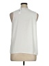 J.Crew 100% Polyester Ivory Sleeveless T-Shirt Size XL - photo 2