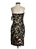 Jovani 100% Polyester Animal Print Gold Cocktail Dress Size 2 - photo 2