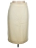 J.Crew 100% Wool Solid Ivory Wool Skirt Size 14 (tall) - photo 1