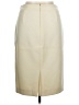 J.Crew 100% Wool Solid Ivory Wool Skirt Size 14 (tall) - photo 2